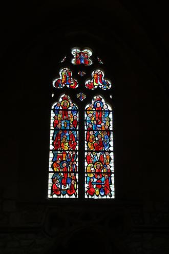 Stained glass window