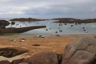 Shore and boats