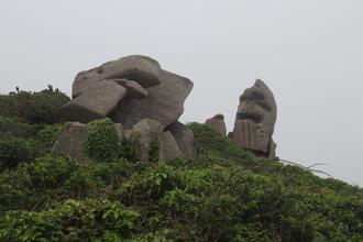 Rocks on le Castel