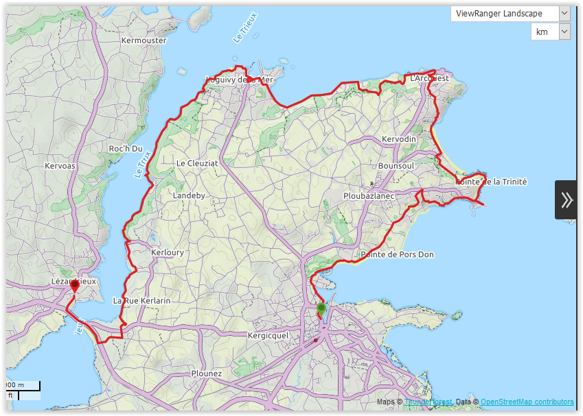 Paimpol to Lézardrieux