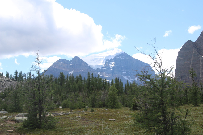 Temple Mountain from the Saddleback pass