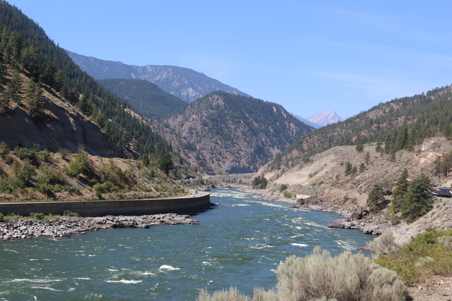 North Thompson river
