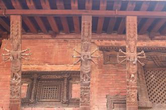 Many armed Hindu Gods