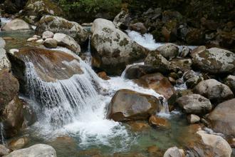 River near Monjo