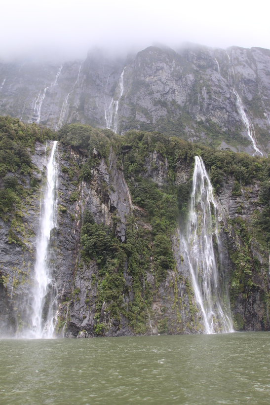 Waterfalls, Milford Sound