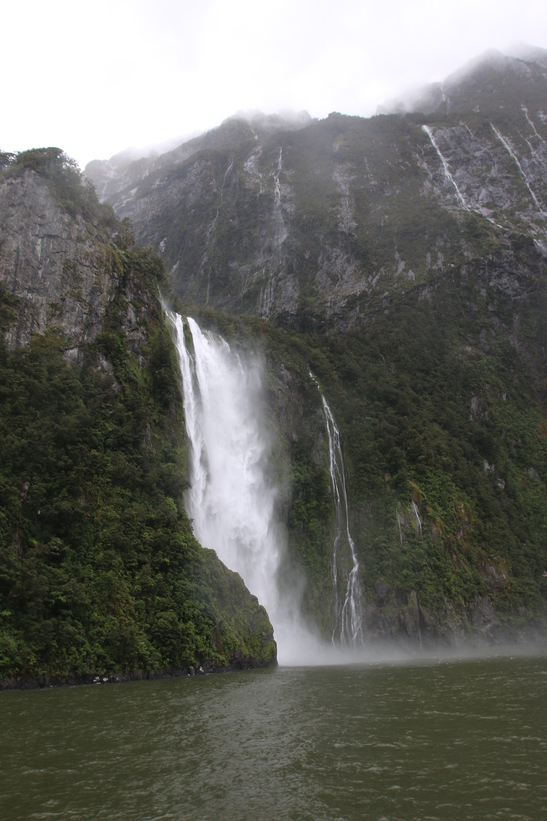 Waterfall, Milford Sound