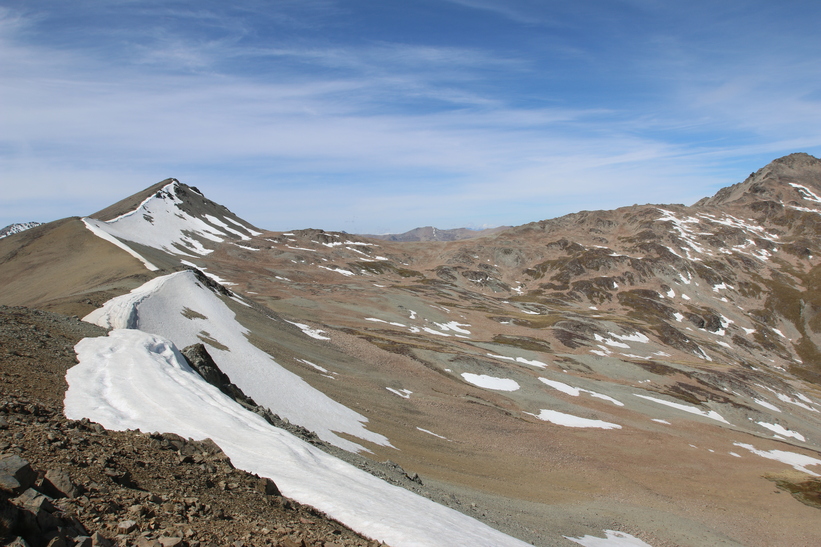 Towards Beuzenberg Peak