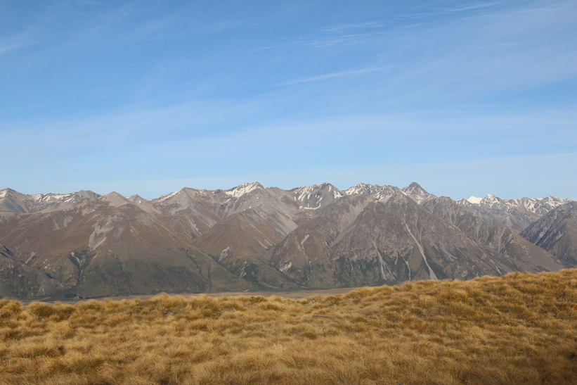 Early morning from Rex Simpson Hut