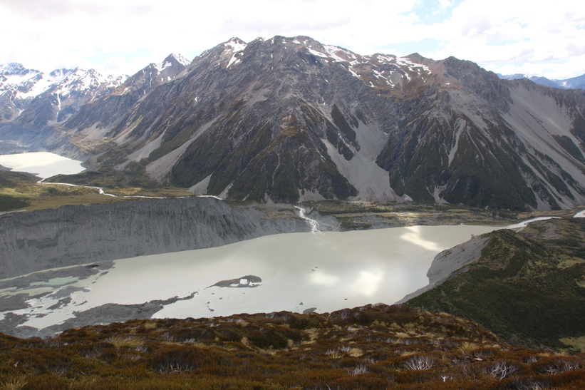 Mount Sefton and Mueller Glacier