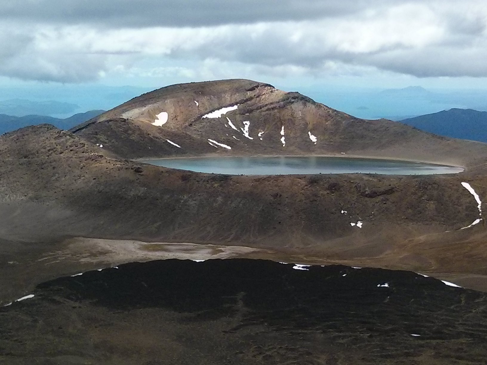 Blue Lake, Tongariro crossing
