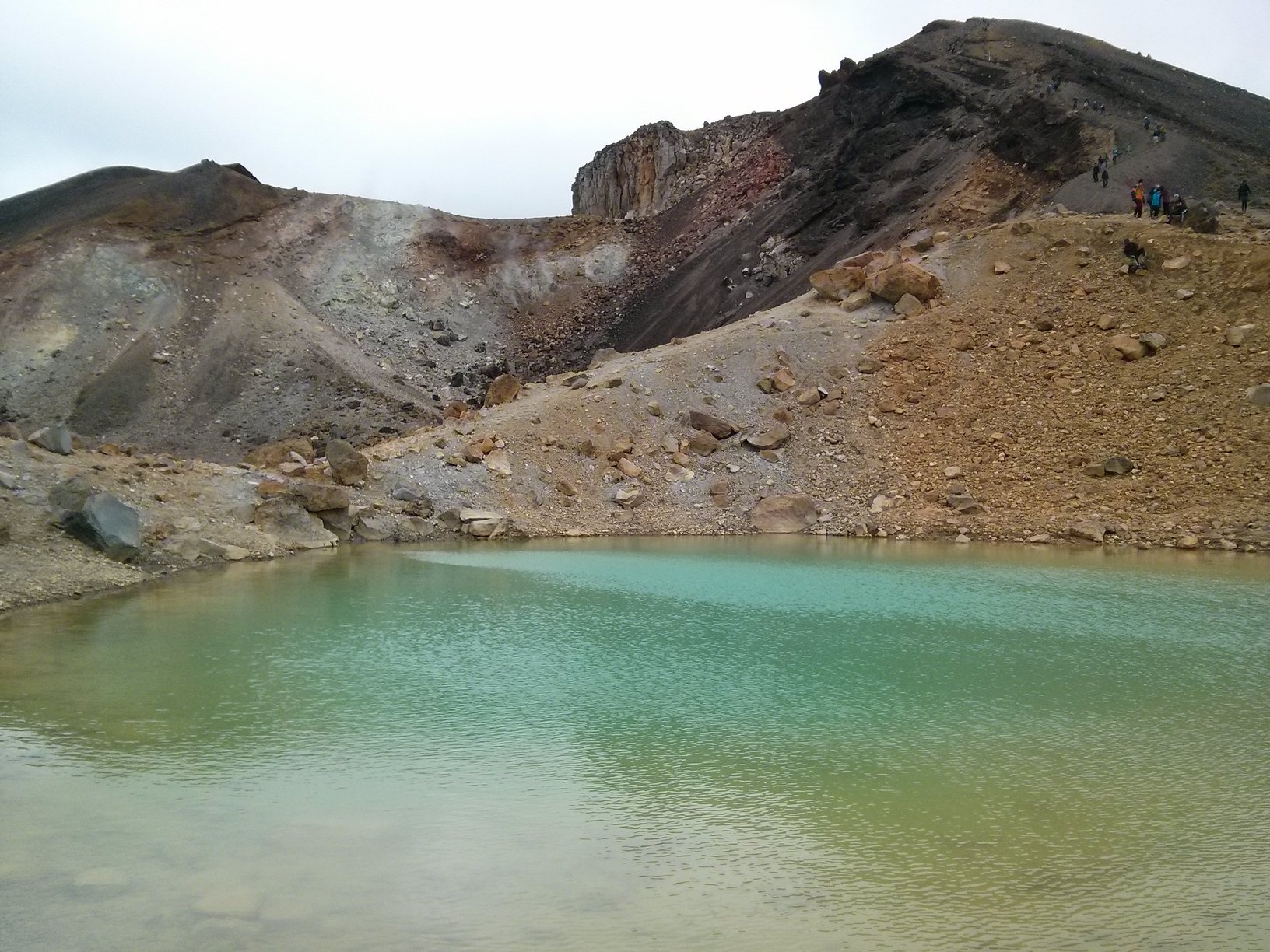 Emerald Lake, Tongariro Crossing