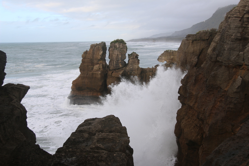 View from Pancake Rocks