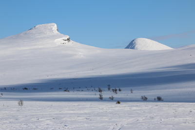 Striking mountain