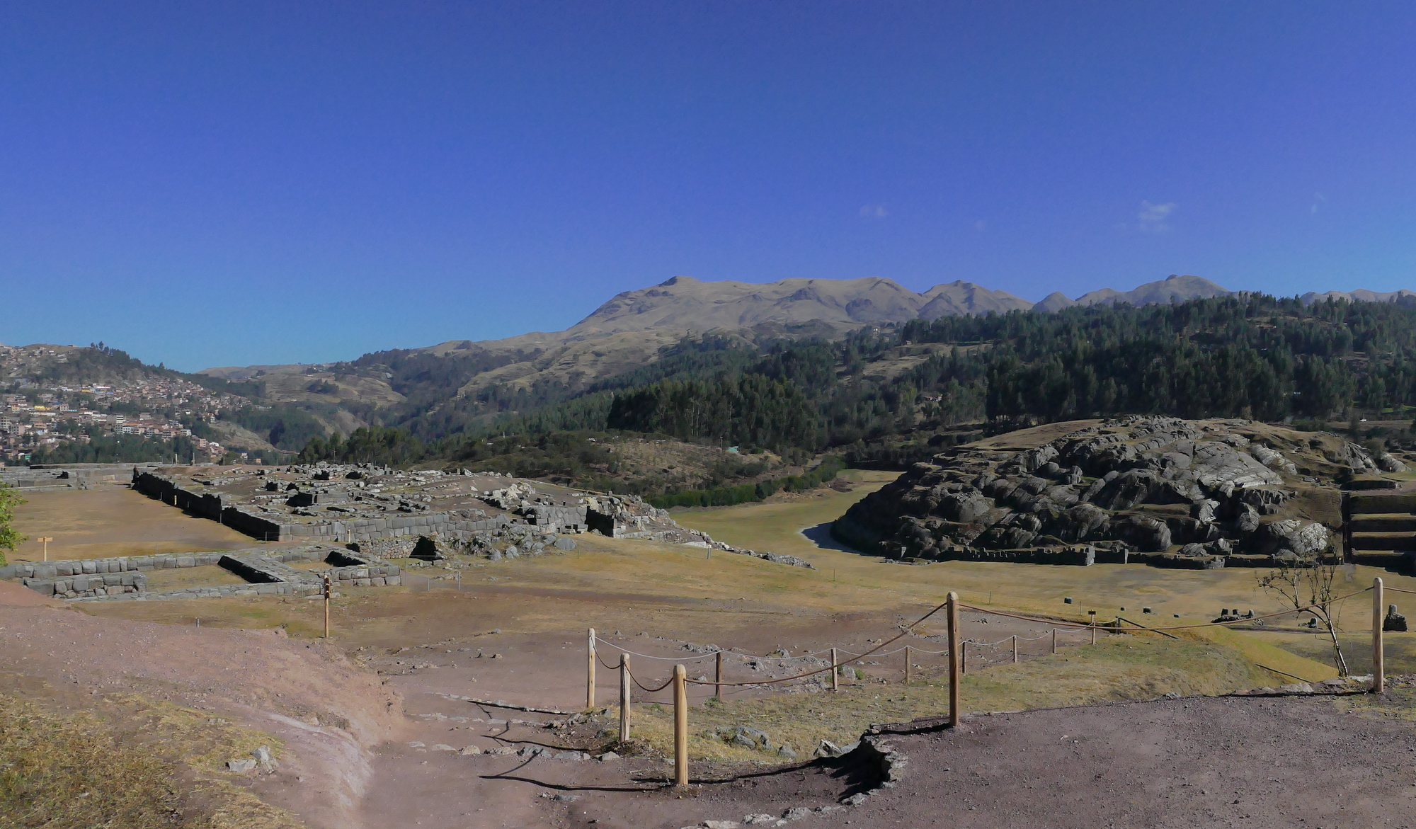 Panoramic view from Sacsayhuaman