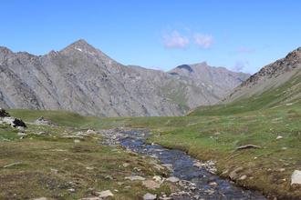 On the way up to Col Vieux