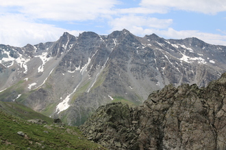 View from the col