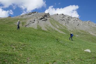 Photographing a marmot
