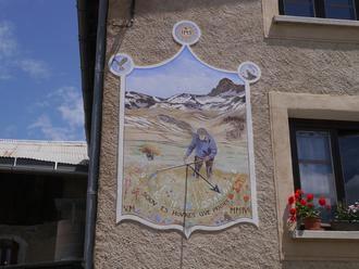 Sundial in St Véran