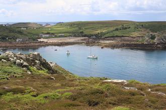 Looking across to Bryher