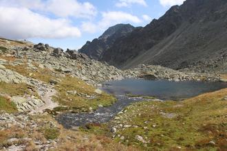 Lake beyond Zbjonícka Chata