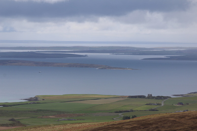 View from summit of Ward Hill